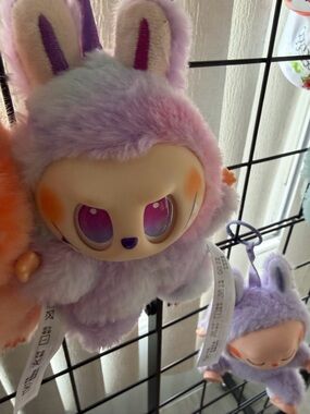 Plush Bunny Costume Doll - Lavender Pink Faux Fur